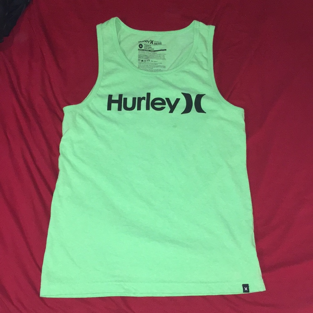 Green Hurly Tank Top.